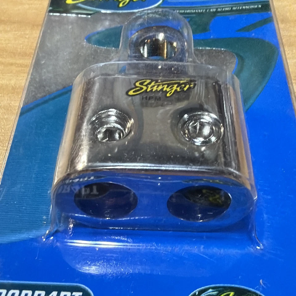 Stinger HPM Series PRODR4PT Platinum 4 Gauge Dual Input Ring Terminal - Image 2 of 4