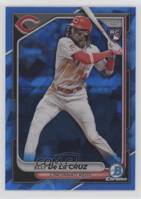 2024 Bowman Chrome Sapphire Edition Elly De La Cruz #42 Rookie RC 1pw3