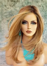 SCENE STEALER Synthetic Wig Heat Safe *COLOR SHADED WHEAT SEXY *GORGEOUS #2