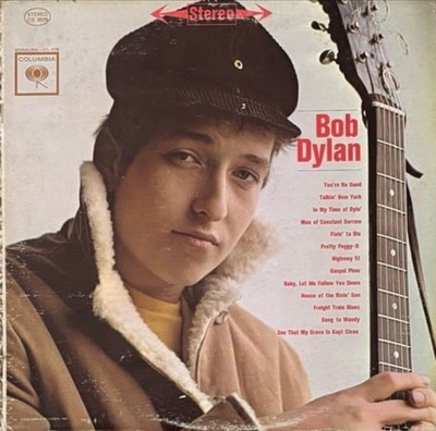 Bob Dylan Self Titled Vinyl Record 1962 Columbia 2-Eye CS-8579