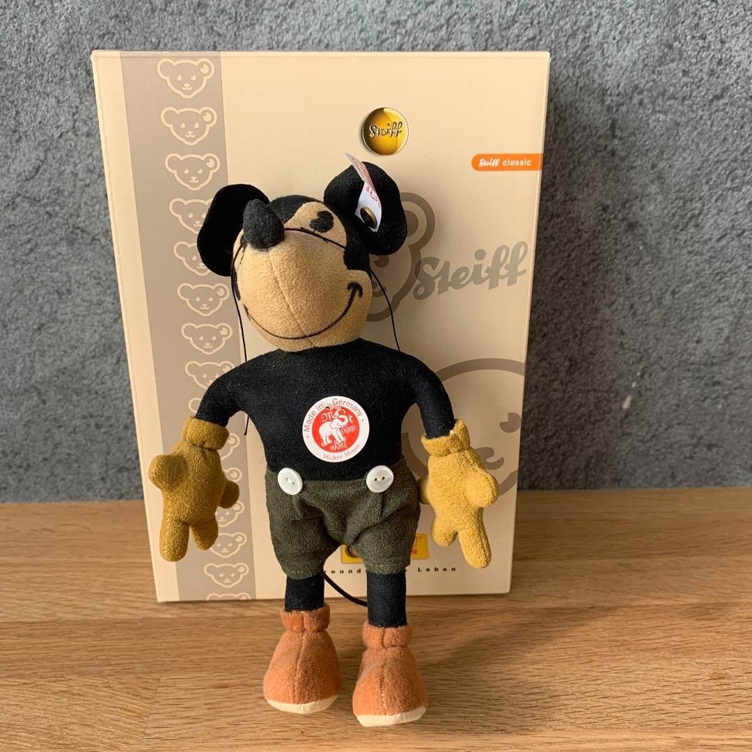 Mickey Mouse No. 00008 Steiff Disney Japan exclusive with a gift Mickey Mouse No. 00008 Steiff Disney Japan exclusive with a gift