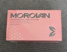 New Sealed Morovan Green Professional Nail System - Poly Gel Nail Kit