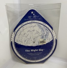 The Night Sky Planisphere 20 -30  / 20-30 North Latitude Large Plastic Cover