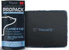 PROpack Ice Pack for Injuries, Reusable Soft Multipurpose Cold Gel Ice Pack f...