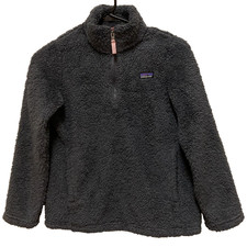 Patagonia Girls Los Gatos 1/4-Zip Fleece Pullover Jacket Size 10