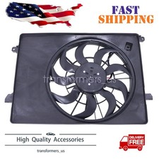 Radiator Cooling Fan Assembly w/ Brushless Motor For Hyundai Palisade 2020-2022