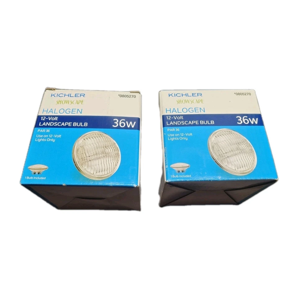 2x Kichler 36-Watt / 12-Volt PAR 36 Old Style Landscape Flood Light w/ G53 Base - Image 2 of 4