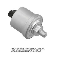 Engine Oil Pressure Sensor for VDO 1/8 NPTF Thread Measuring Range 0 10BAR