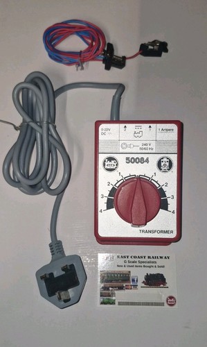 Kit de control de velocidad de fuente de alimentación LGB 50084 1A jardín ferrocarril escala G vía de latón  | Condition: Used