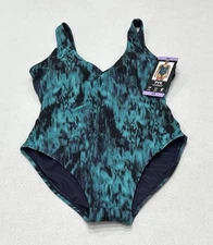 TYR Women's One-Piece Swimsuit, Green, Size XS