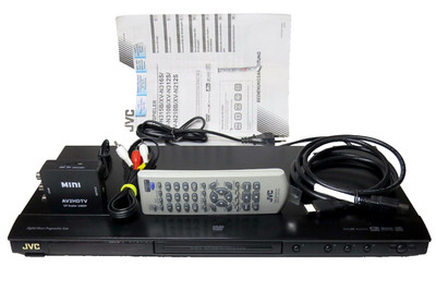 JVC XV-N310B DVD Player + HDMI Converter - Adapter