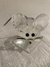 Swarovski Mouse , Metal Tail Large Excellent Condition. 