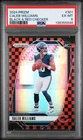 2024 PANINI PRIZM BLACK & RED CHECKER #301 CALEB WILLIAMS PSA 6