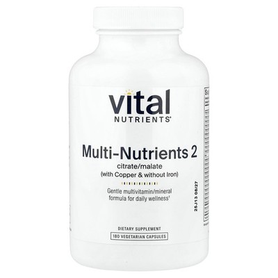 Multi-Nutrients 2, 180 Vegetarian Capsules