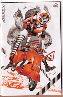 HARLEY QUINN BLACK WHITE & REDDER #6 TEDESKO VARIANT DC COMICS 2023 NM