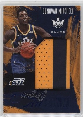 2017 Court Kings Art Nouveau Jumbo Sapphire /10 Donovan Mitchell Rookie RC 9l4