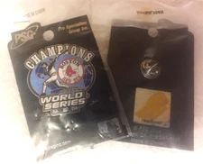 2004 BOSTON RED SOX WORLD SERIES CHAMPIONS PIN PSG COLLECTORS LAPEL ~ NEW