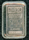 Johnson Matthey 5 Gram .999 Silver Bar