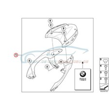 Original BMW 71607715137 - Gepäckbrücke