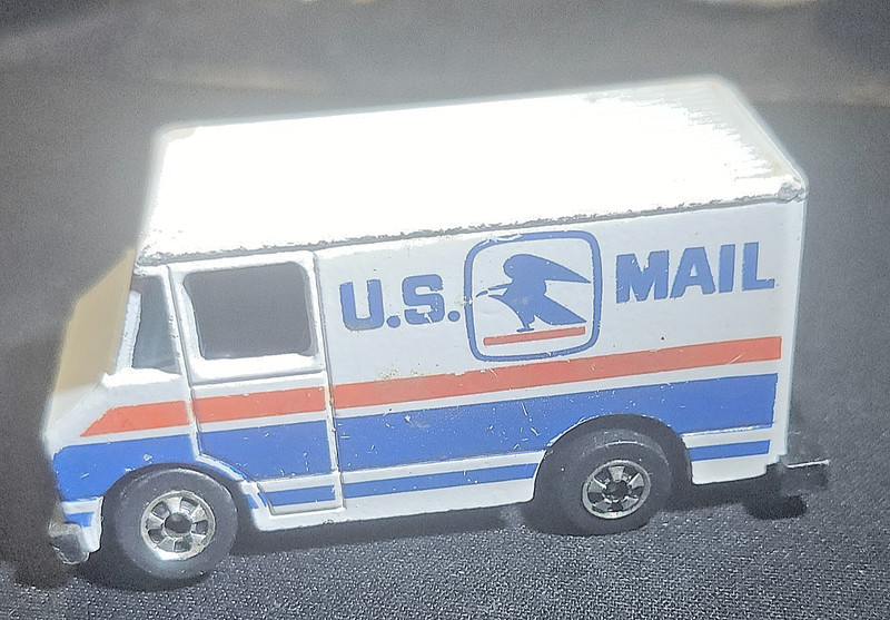 ORIGINAL / VINTAGE 1976 Hot Wheels "U.S. MAIL" Truck - Rare Attic Find - Nice
