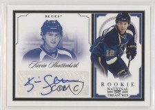 2010-11 Zenith National Treasures Dare to Tear 32/99 Kevin Shattenkirk Auto 1o3