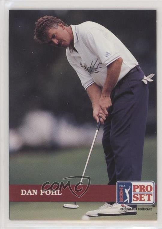 1992 Pro Set Golf Dan Pohl #2 q7k