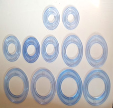 Creative Memories Cutting System Oval Shapes Stencils Scrapbooking You Pick