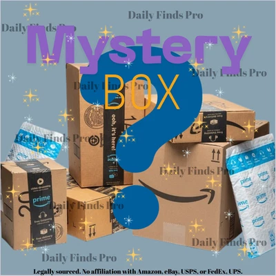 LOOT BOX, MYSTERY BOX, AMAZON LOST BOXES 15 items Mixed Boxes - Lost Packages - Amazon Returns Overstock Boxes Resellers