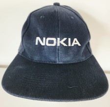 Vintage Nokia Baseball Cap Navy Blue | OFFERS WELCOME