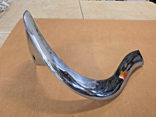 1956 Chevy Front Accessory Bumper Grill Guard Passenger Side Curved Wing Used 1956 Chevy Front Accessory Bumper Grill Guard Passenger Side Curved Wing Used