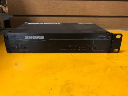 Los procesadores de señal Shure sobremesa y efectos en rack