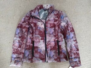 ETAGE Danish Outerwear purple padded 90% down jacket coat SIZE 12 NEW