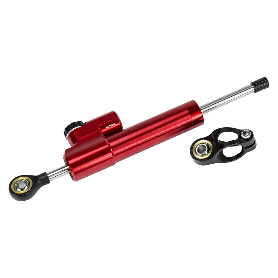 250mm Red Stabilizers Steering Damper 22 Levels For BMW S1000R S1000RR 2014 - Image 2 of 4