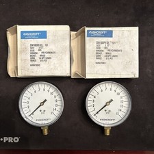  2 Ashcroft 35W1005PH02L60 3.5" 15 psi Pressure Gauge 35W 1005PH 02L 15
