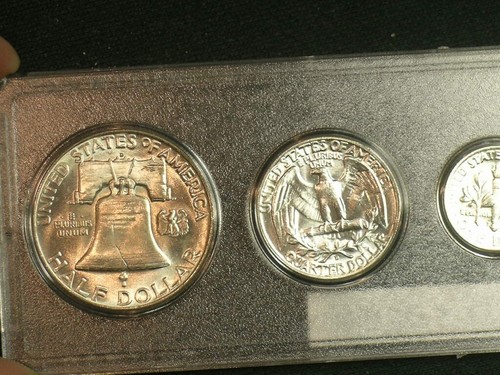 1954 D Very Choice BU Denver Mint Year Set Uncirculated - 54D77 - Picture 4 of 6