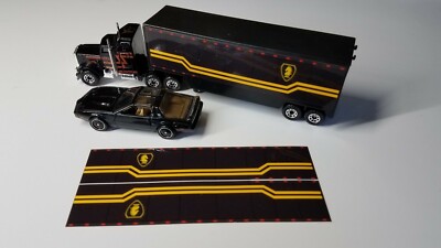 Knight Rider- Knight Industries Trailer set of 2 stickers only-Matchbox ...