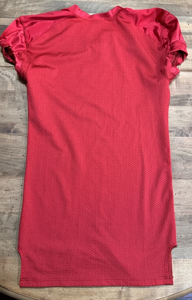 Camiseta de fútbol roja Alleson para hombre pequeña Foto 2 de 4