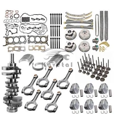 Engine Rebuild Overhaul Kit Connecting Rod Timing Chain for Hyundai Kia G6DH 3.3