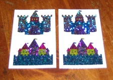 Mrs. Grossman Reflection Stickers Two Half Sheets ~ Castle