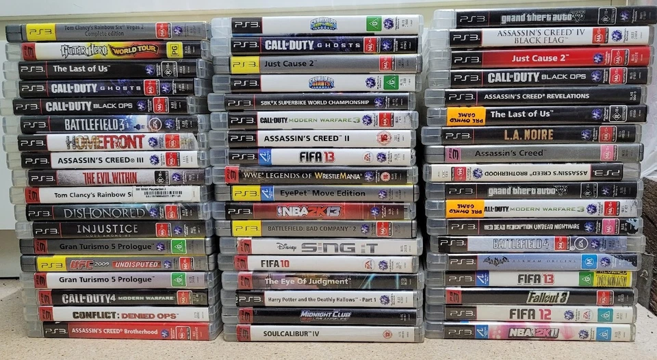 Playstation 3 Games PS3 - Choose from the List - COD FIFA NBA WWE GTA Batman - image 2 of 2