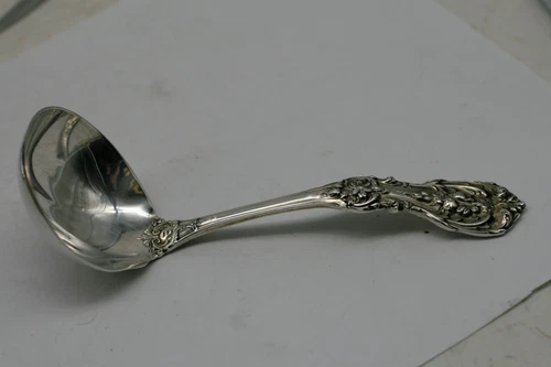 Reed & Barton  Sterling Silver Cream Sauce Ladle 6.5"  F5