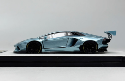 PGM 1:64 Ice Blue LBWK Aventador LP700-4 Sports Model Diecast