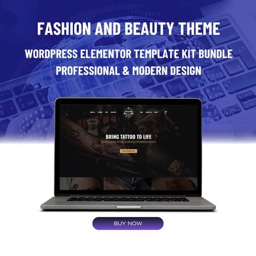 Premium Wordpress Elementor Template Kit Bundle | Fashion & Beauty theme