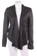 AMISU Kunstlederjacke Lederjacke Faux Leather S schwarz