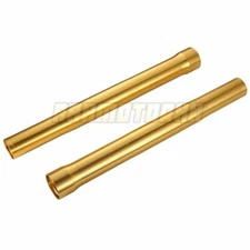 Front Fork Pipes Tubes Outer Legs For Triumph Daytona 675 2013-2017 Ohlins Gold