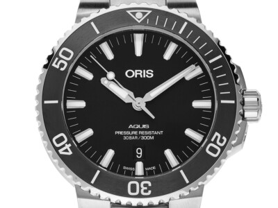 Oris Aquis Date Ref.01 733 7730 4154 2022 original Box Ungetragen