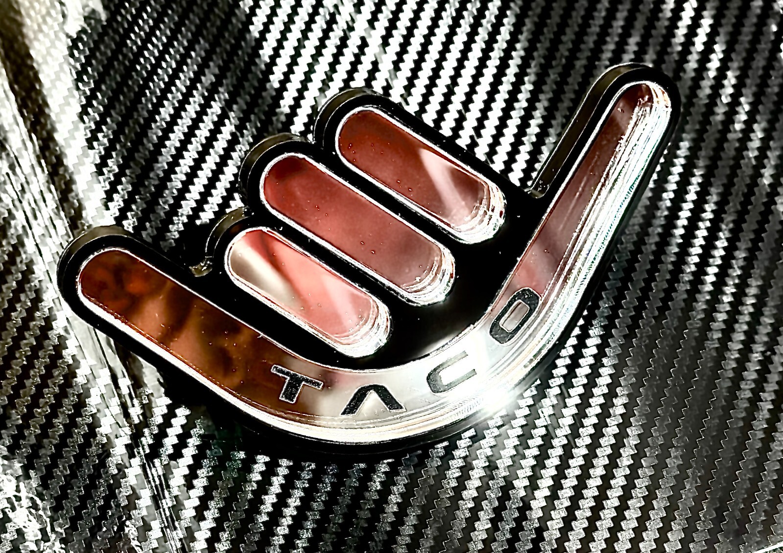 SHAKA Grille Emblem Car Truck Badge for 4Runner Tundra Sequoia