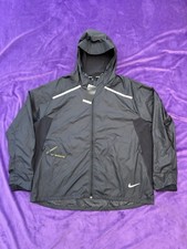 Nike Men  s Repel Reflective Running Black Hooded Jacket BV4866-010 Size 2XL
