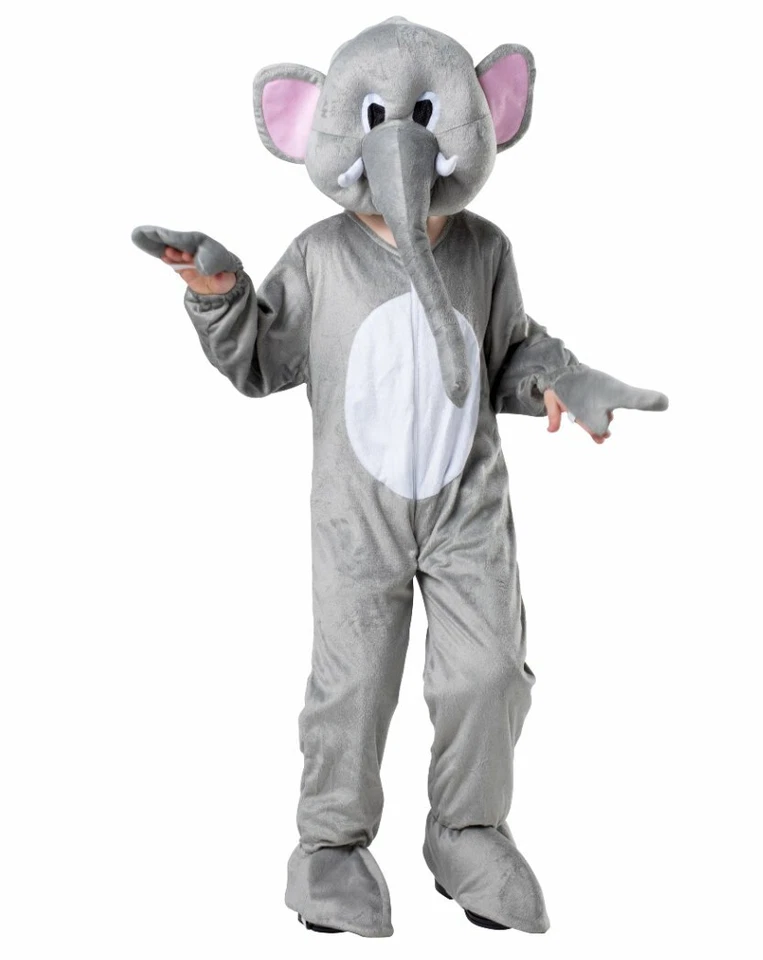 Dress-Up-America Elephant儿童吉祥物-儿童马戏团大象服装 — 第 3/4 张图片