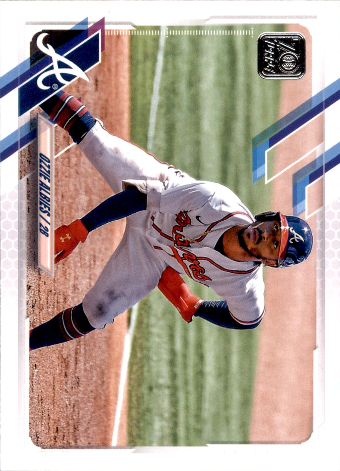Ozzie Albies #124 2021 Topps